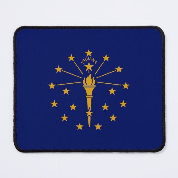Item preview, Flag of Indiana state (United States of America, U.S.A. or USA, North America) designed and sold by Danler.