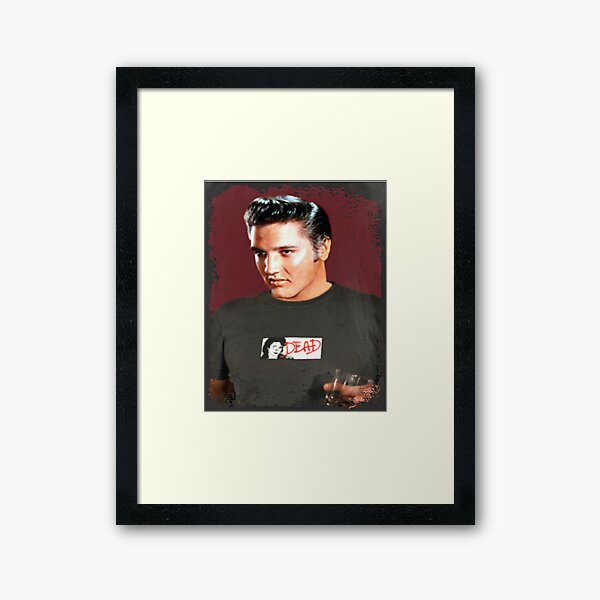 King of Rock and Roll Framed Art Print
