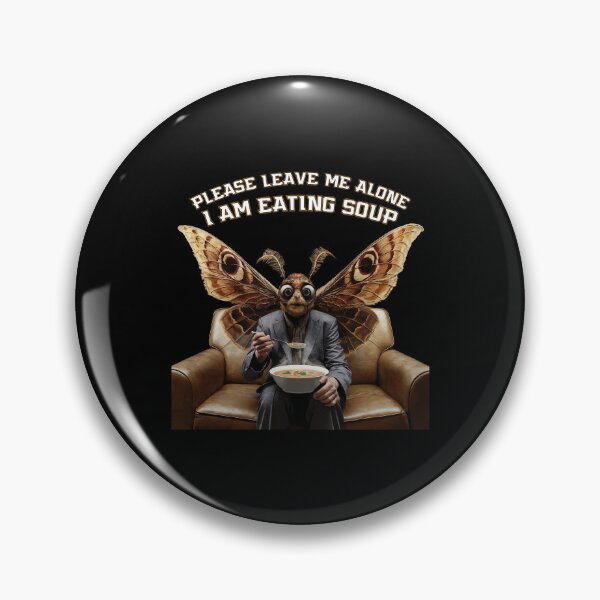 Item preview, Please Leave Me Alone I Am Eating Soup - Funny Mothman designed and sold by GRABAPSHOP.