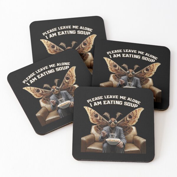 Item preview, Please Leave Me Alone I Am Eating Soup - Funny Mothman designed and sold by GRABAPSHOP.