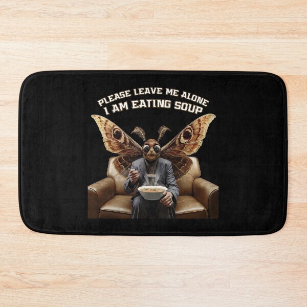 Item preview, Please Leave Me Alone I Am Eating Soup - Funny Mothman designed and sold by GRABAPSHOP.