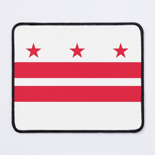 Item preview, Flag of Washington, D.C. (United States of America, U.S.A. or USA, North America) designed and sold by Danler.