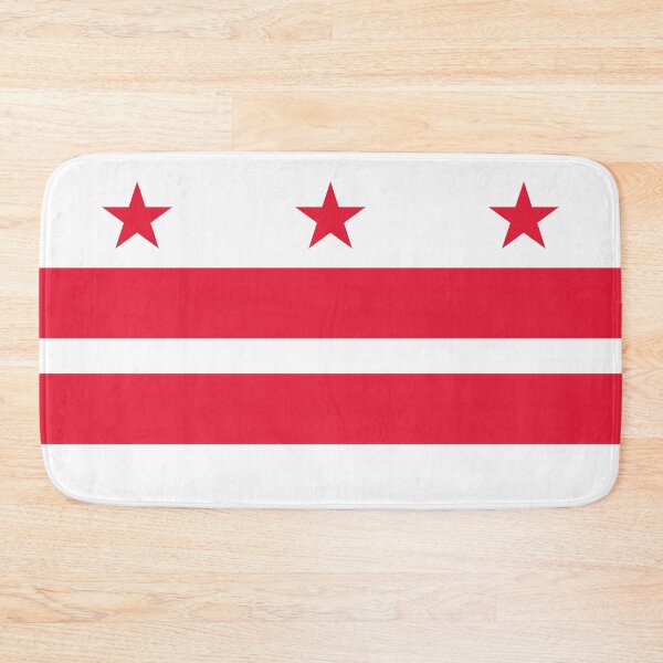 Item preview, Flag of Washington, D.C. (United States of America, U.S.A. or USA, North America) designed and sold by Danler.