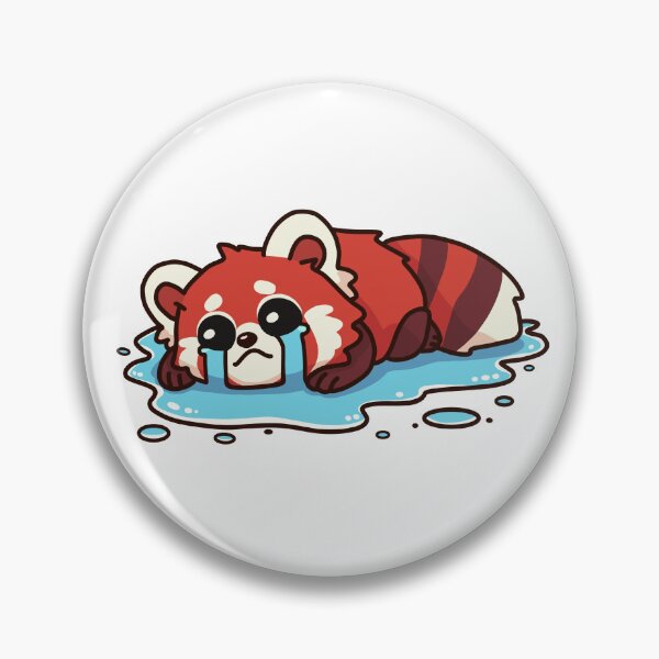 Item preview, Crying Red Panda designed and sold by YumeKurenai.