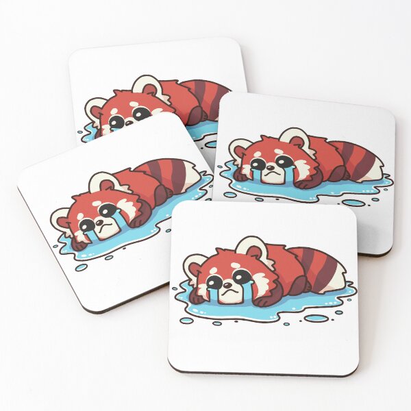 Item preview, Crying Red Panda designed and sold by YumeKurenai.