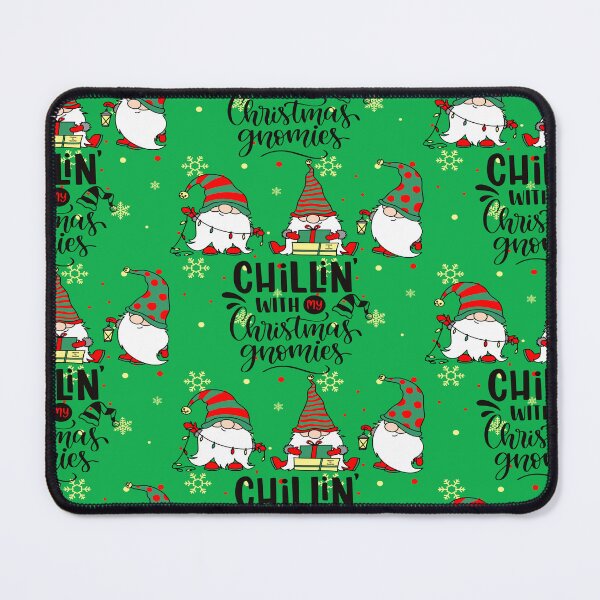 Item preview, Chilling with My Christmas Gnomies – Cute Holiday Art for Festive Decor & Gifts | Whimsical Gnome Design designed and sold by Gnome to Express.