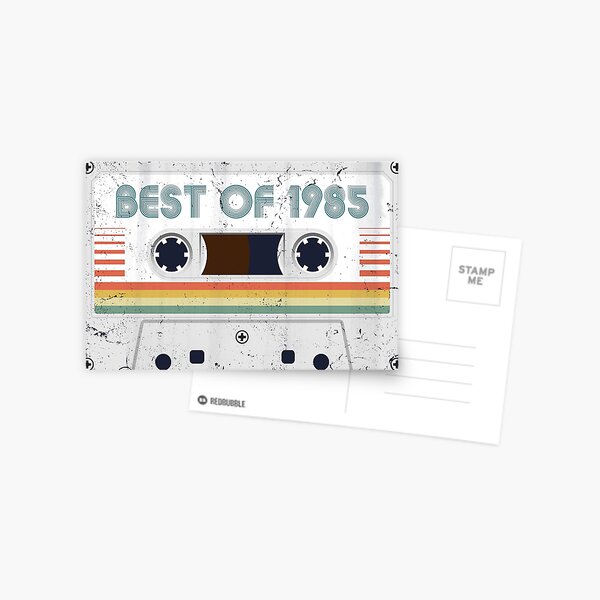 Item preview, 40th Birthday Best of 1985 Cassette Tape Vintage for Gift designed and sold by RicardoTito.