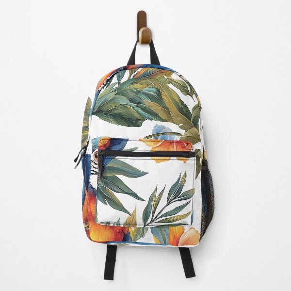 Item preview, Parrot pattern.Tropical themed illustration of colorful parrots designed and sold by JanChryzostom.