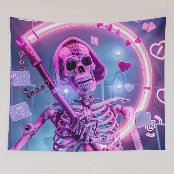 Item preview, Skeleton Social Media designed and sold by Creativ-Queen.
