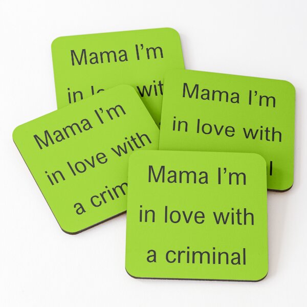 Item preview, Mamá, estoy enamorado de un criminal. designed and sold by Athenasgirl.