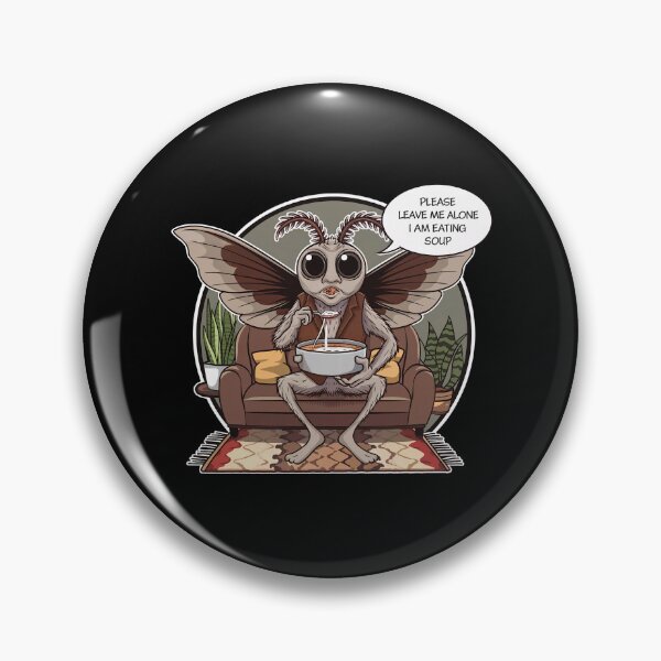 Item preview, Please Leave Me Alone I Am Eating Soup - Funny Mothman designed and sold by GRABAPSHOP.