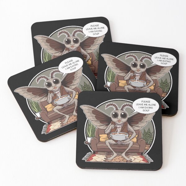 Item preview, Please Leave Me Alone I Am Eating Soup - Funny Mothman designed and sold by GRABAPSHOP.