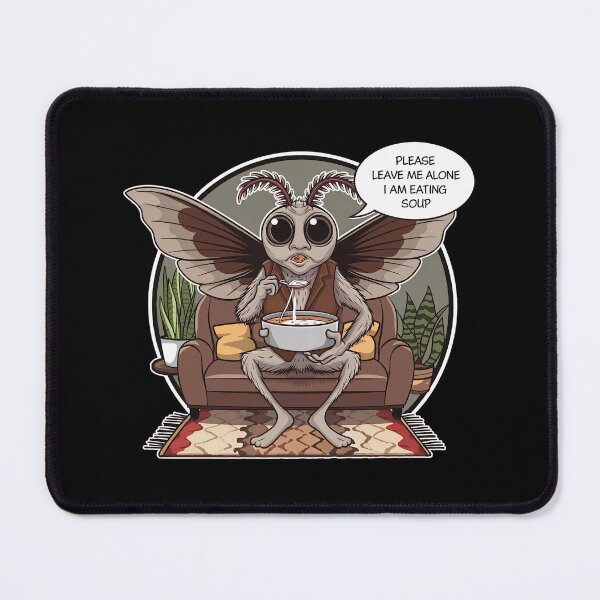 Item preview, Please Leave Me Alone I Am Eating Soup - Funny Mothman designed and sold by GRABAPSHOP.