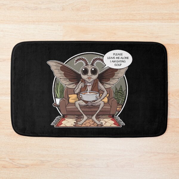 Item preview, Please Leave Me Alone I Am Eating Soup - Funny Mothman designed and sold by GRABAPSHOP.