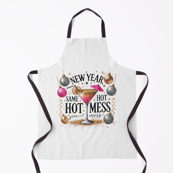Item preview, New Year Party Sweat, New Year Celebration, New Year 2025 Sweat, New Year Same Hot Mess, Martini Christmas, designed and sold by Matrixstore.