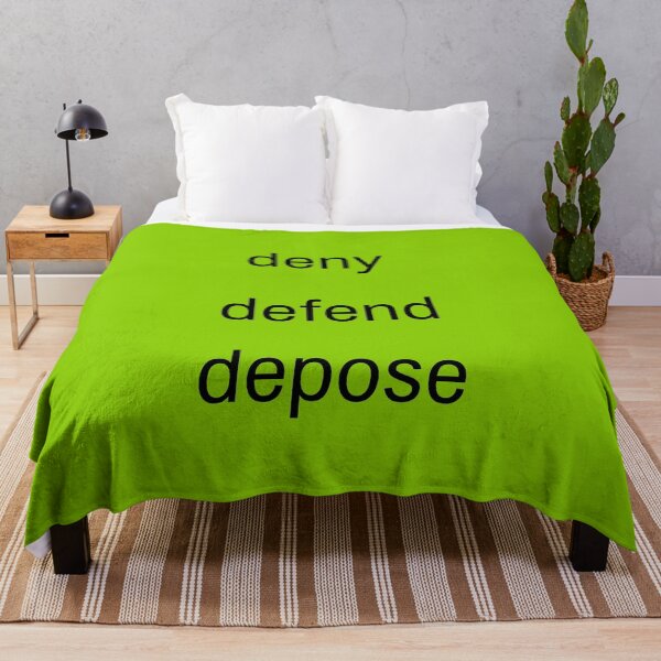 Item preview, Deny, defend, depose designed and sold by Athenasgirl.