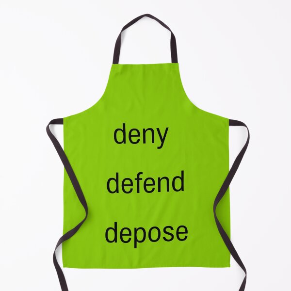 Item preview, Deny, defend, depose designed and sold by Athenasgirl.