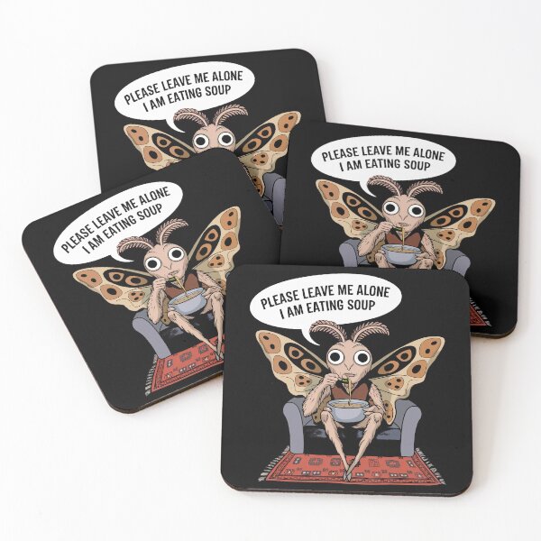 Item preview, Please Leave Me Alone I Am Eating Soup - Funny Mothman designed and sold by GRABAPSHOP.