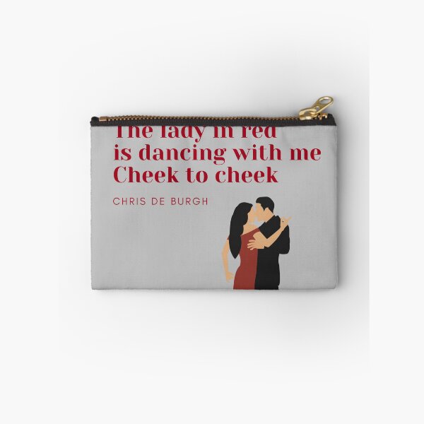 Item preview, The lady in red Chris de Burgh fan art designed and sold by Etaipal.
