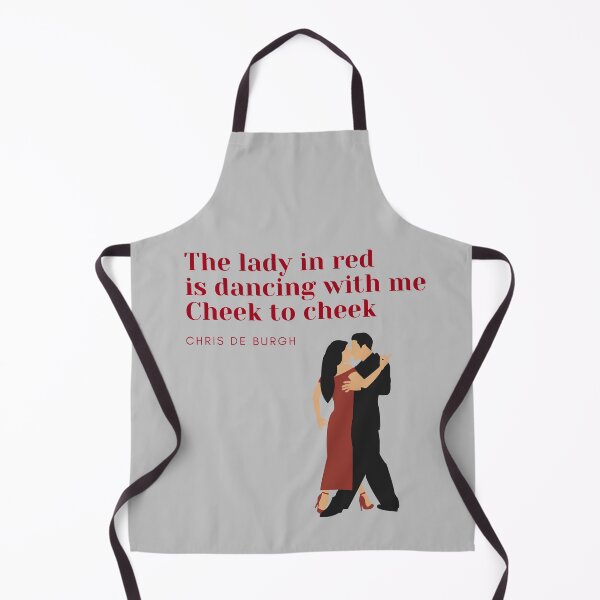 Item preview, The lady in red Chris de Burgh fan art designed and sold by Etaipal.