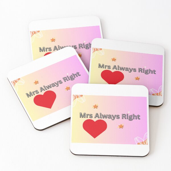 Item preview, Mrs Always Right designed and sold by KIMBEE-DESIGN.