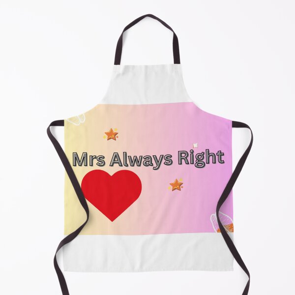 Item preview, Mrs Always Right designed and sold by KIMBEE-DESIGN.