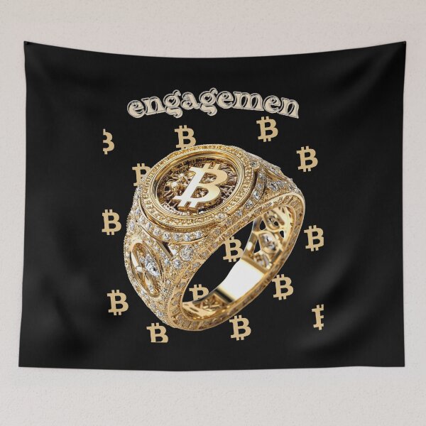 Item preview, Engagement Bitcoin designed and sold by BitCryX.