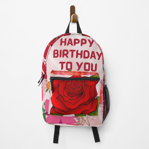 Item preview, Happy Birthday Flower card designed and sold by LH-Robin.