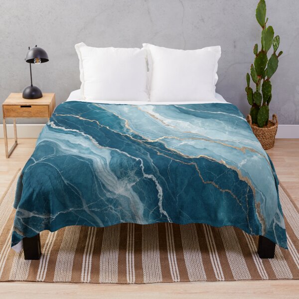 Item preview, High Slate Blue Luxury Marble Texture Background designed and sold by Alihassan-Art.