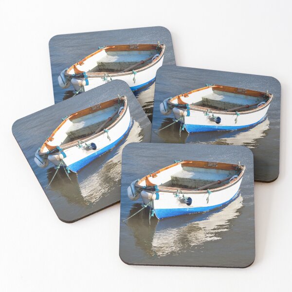 Item preview, Small Wooden Skiff at Anchor designed and sold by Dorset Girl.