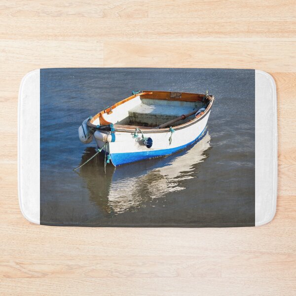 Item preview, Small Wooden Skiff at Anchor designed and sold by Dorset Girl.