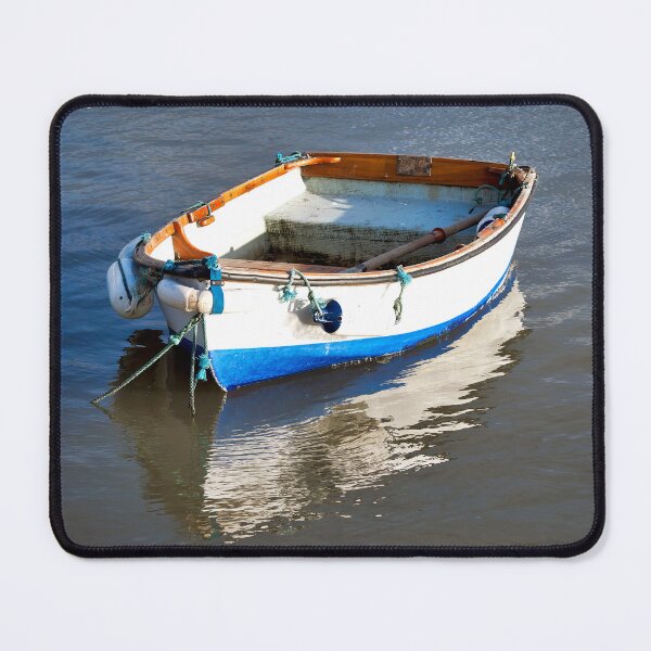 Item preview, Small Wooden Skiff at Anchor designed and sold by Dorset Girl.