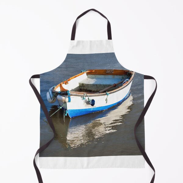 Item preview, Small Wooden Skiff at Anchor designed and sold by Dorset Girl.