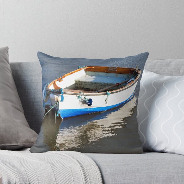 Item preview, Small Wooden Skiff at Anchor designed and sold by Dorset Girl.