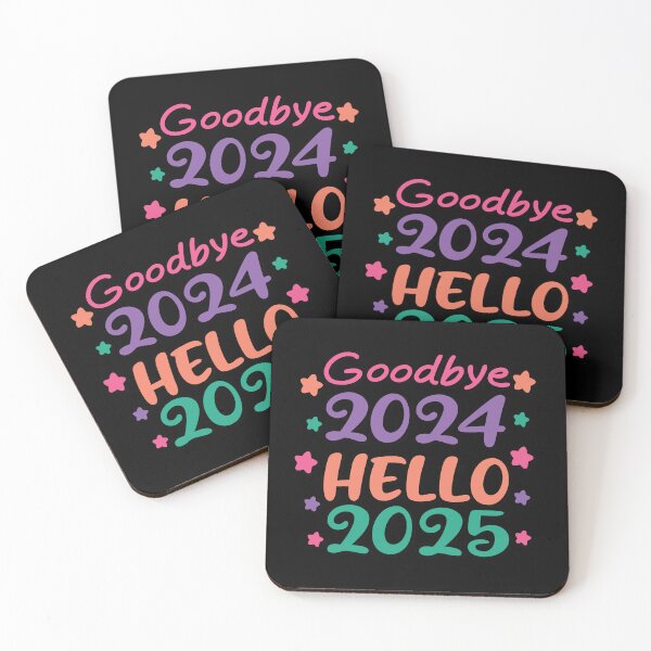 Item preview, GOODBYE 2024 HELLO 2025 - HAPPY NEW YEAR designed and sold by Gihan-Design.