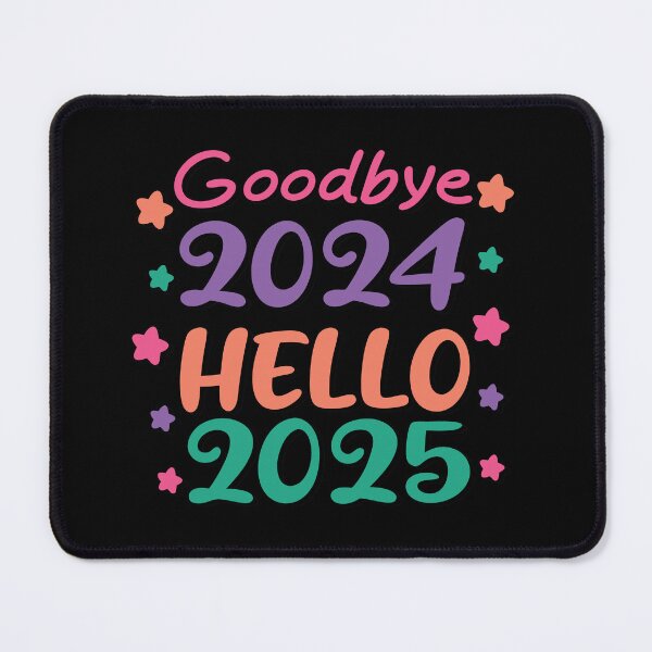 Item preview, GOODBYE 2024 HELLO 2025 - HAPPY NEW YEAR designed and sold by Gihan-Design.