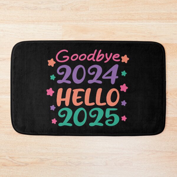 Item preview, GOODBYE 2024 HELLO 2025 - HAPPY NEW YEAR designed and sold by Gihan-Design.