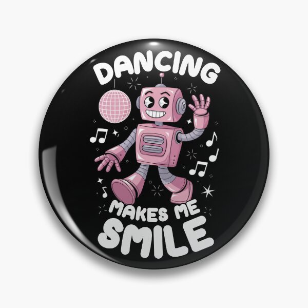 Item preview, Dancing Robot - Dancing Makes Me Smile designed and sold by Promoc.