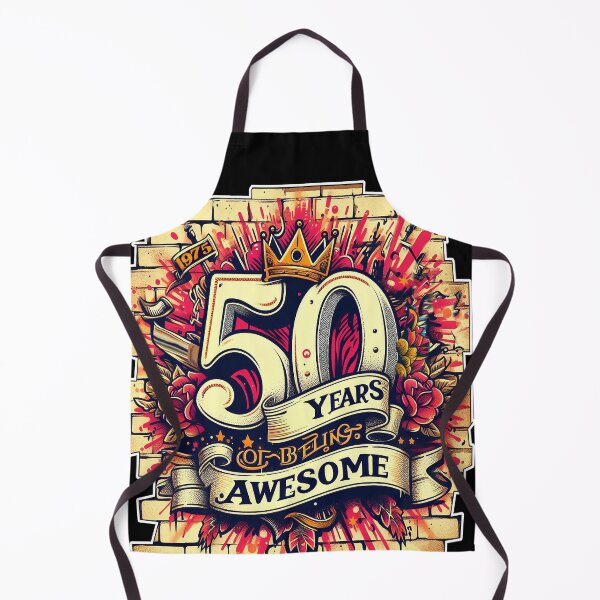 Item preview, 50 Years Of Being Awesome Vintage - graffiti designed and sold by Bukhisz.