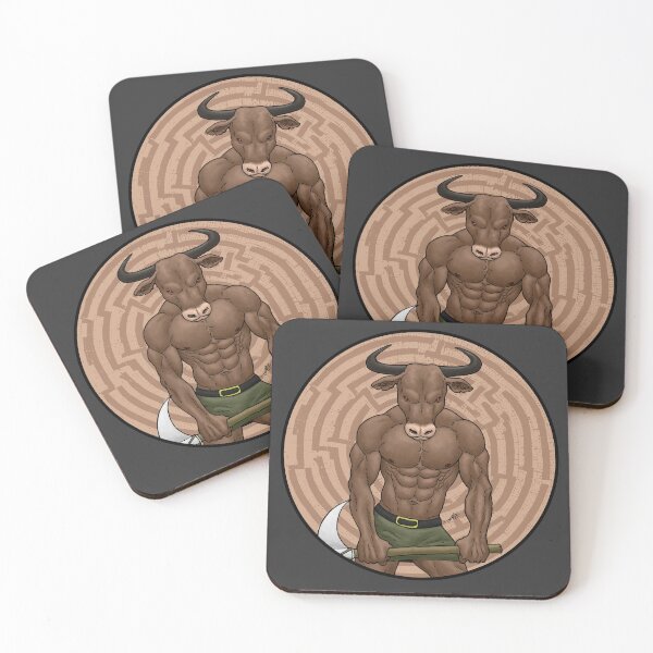 Item preview, The Minotaur, guarding the Labyrinth designed and sold by PaleoFantasies.