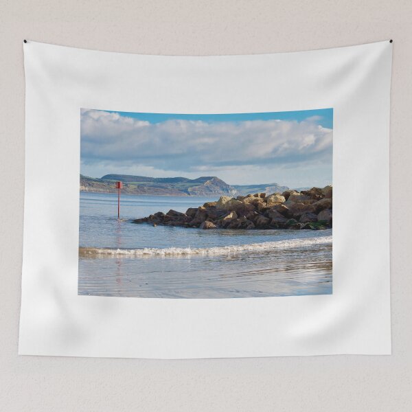 Item preview, Lyme Regis Seascape in Winter designed and sold by Dorset Girl.