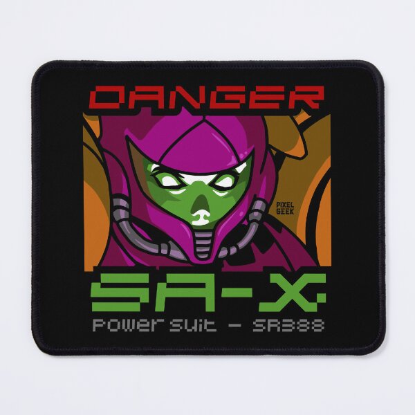 Item preview, Retro Gamer 16-bit Danger Armor SA-X Power Suit designed and sold by Juliano Pixel.