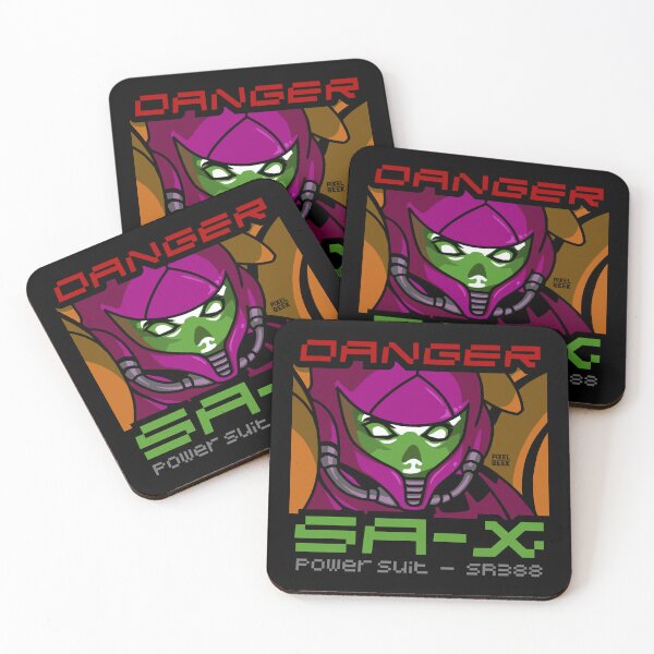 Item preview, Retro Gamer 16-bit Danger Armor SA-X Power Suit designed and sold by Juliano Pixel.