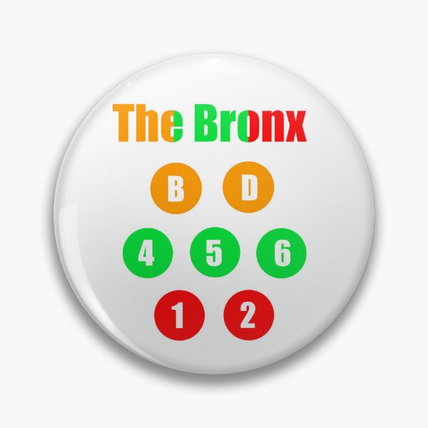 Item preview, The Bronx train lines combo colors v2 designed and sold by Mozart3.