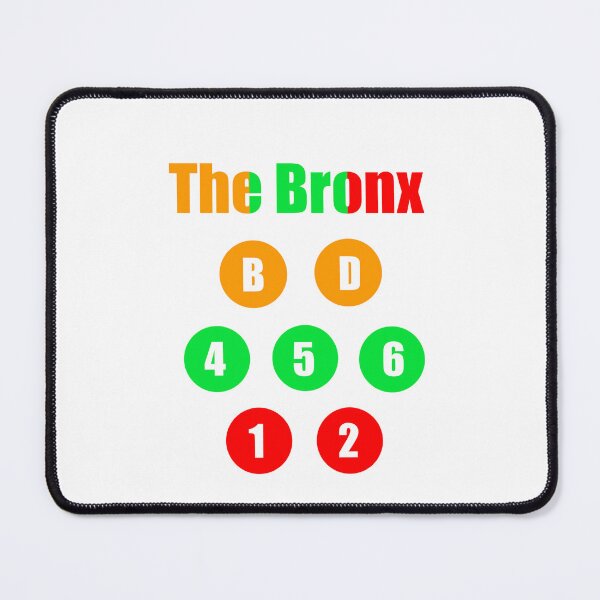 Item preview, The Bronx train lines combo colors v2 designed and sold by Mozart3.
