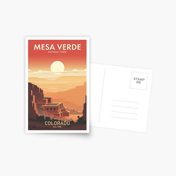 Item preview, MESA VERDE NATIONAL PARK designed and sold by MarkedArtPrints.