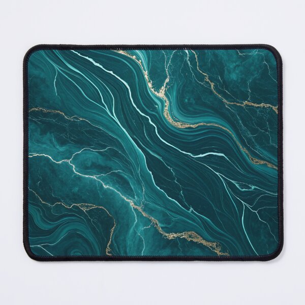 Item preview, Dark Cyan Luxury Marble Texture Background designed and sold by Alihassan-Art.