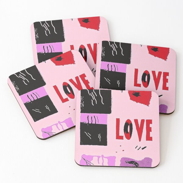 Item preview, Vibrant abstract love art designed and sold by anytka.