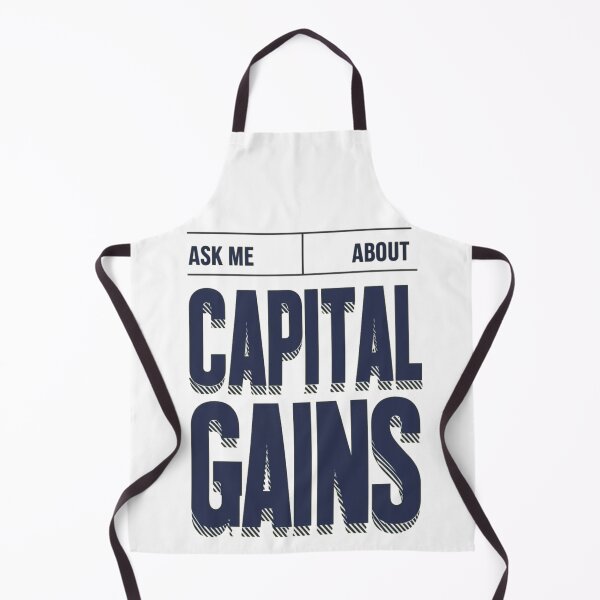 Item preview, Ask Me About Capital Gains: Finance-Inspired Design | Money Talks: Ask Me About Capital Gains Artwork designed and sold by JOY STORE 45.