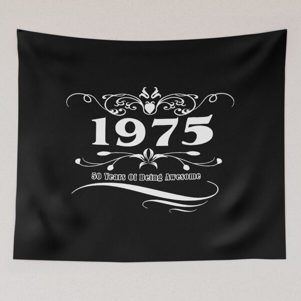 Item preview, 50 Years Of Being Awesome Vintage 1975 designed and sold by Bukhisz.